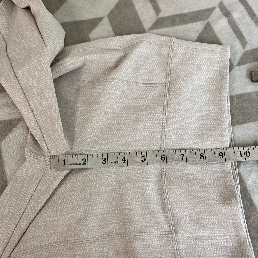 Athleta Delaney‎ Straight leg Pant Braiden Creme size S/P - Picture 7 of 11